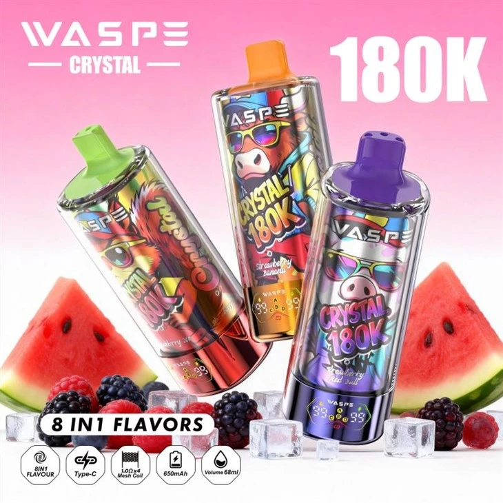 Waspe Crystal 8 în 1 180K